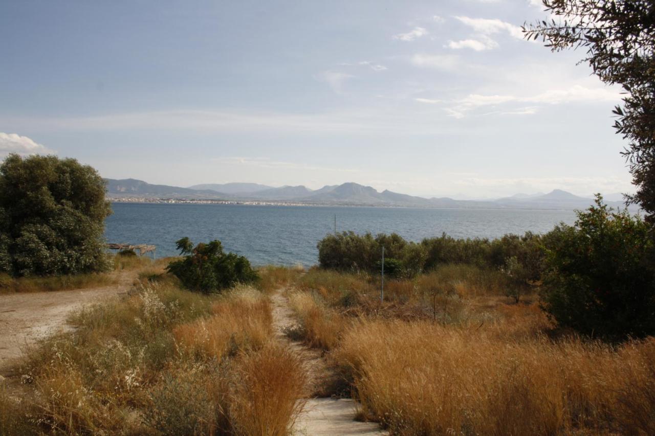 Beachfront Garden Apartment- Atlas Complex Loutraki  Luaran gambar